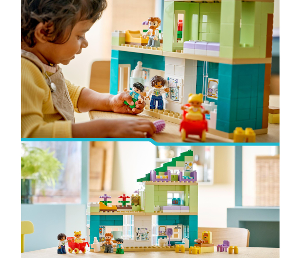 LEGO DUPLO 10470 Nowoczesny dom rodzinny 3 w 1 z figurkami - 1473391 - zdjęcie 10